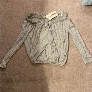 Off The Shoulder Crop Top